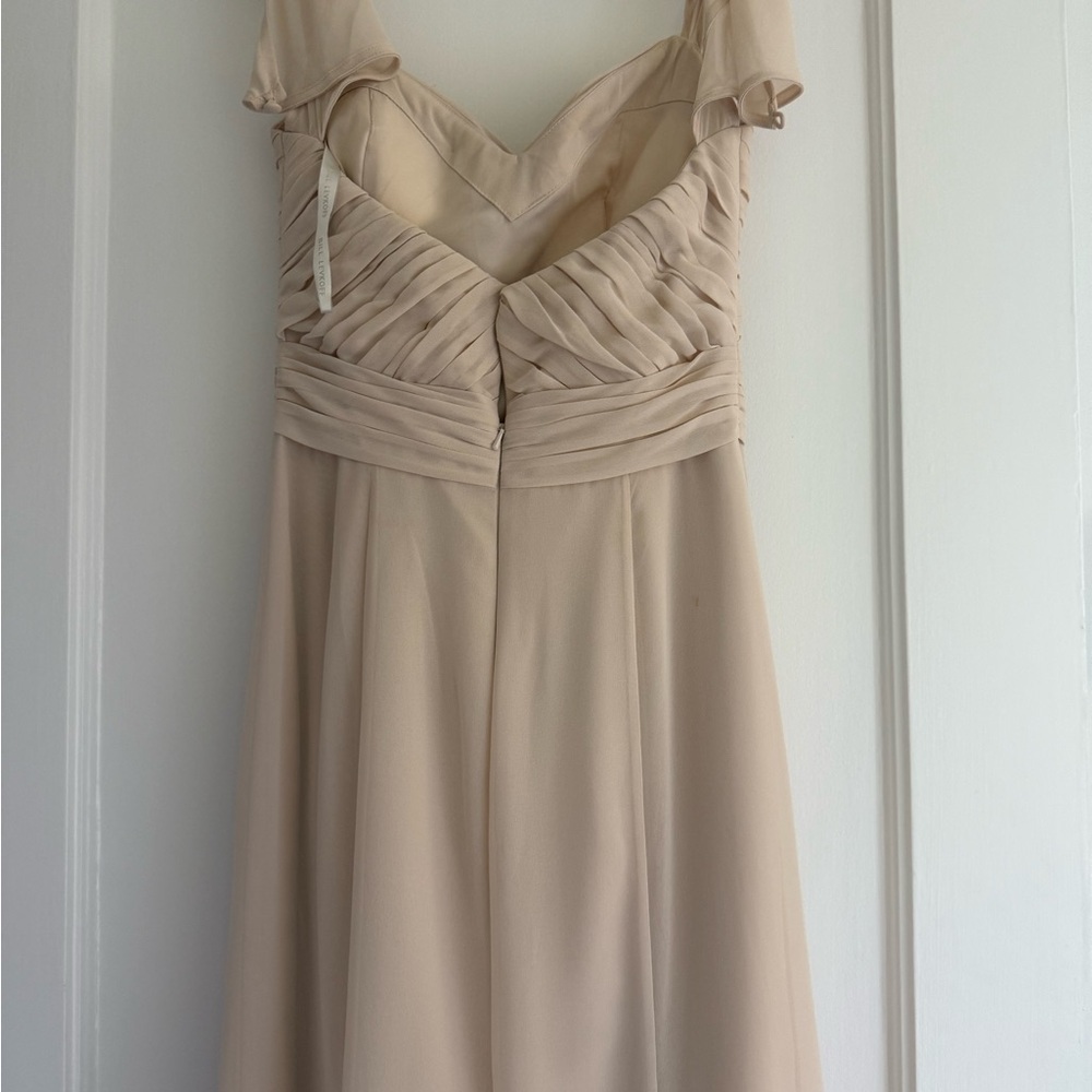 Bill Levkoff Cream Dress - Picture 2 of 5